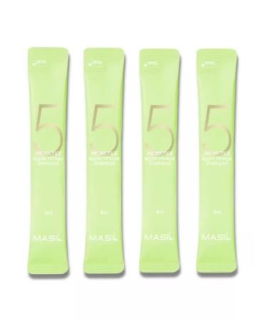 MASIL Hair shampoo from dandruff with apple cider vinegar 20pcs. x 8ml - Buy Online on GoSupps.com