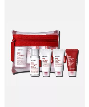 medi-peel Set with collagen Red Lacto Collagen Skin Care Trita Kit - Buy Online on GoSupps.com