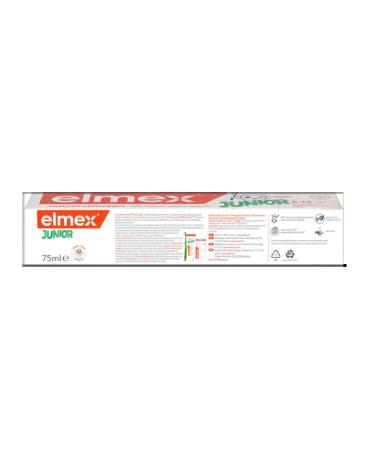 Children's toothpaste Elmex Junior from caries strengthening - Buy Online on GoSupps.com