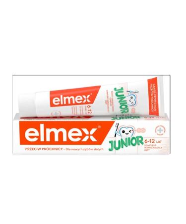 Children's toothpaste Elmex Junior from caries strengthening - Buy Online on GoSupps.com
