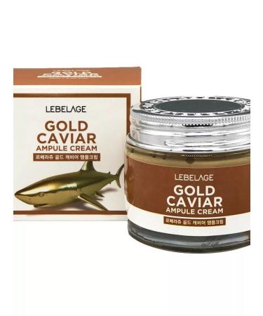 Lebelage Anti -aging ampoule cream with caviar extract 70 ml - Buy Online on GoSupps.com
