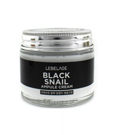 Lebelage Anti -aging ampular cream with black snail mucin 70 ml