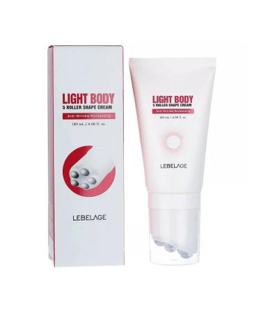 Lebelage Body cream massage with 5 roller balls 120 ml