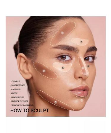 OTWOO Cream contouring Style for Faces # 04 - Buy Online on GoSupps.com
