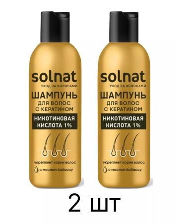 SOLNAT For hair with keratin nicotinic acid 1%