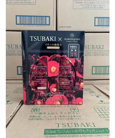 TSUBAKI Shampoo 400ml and balm 400ml Premium eh restorative