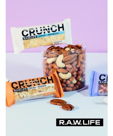 RAWLIFE Crunch bars Cos-Mindal 12 pcs - Buy Online on GoSupps.com