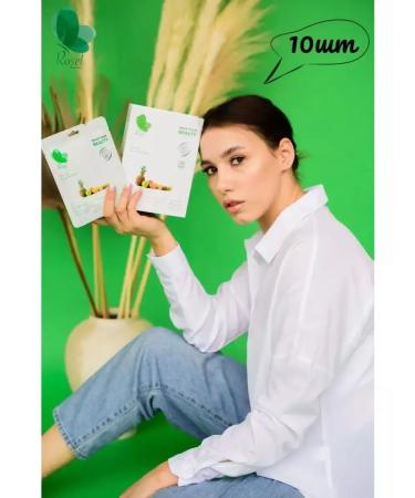 Rosel Cosmetics Fabric face mask fruit 10 pcs - Buy Online on GoSupps.com