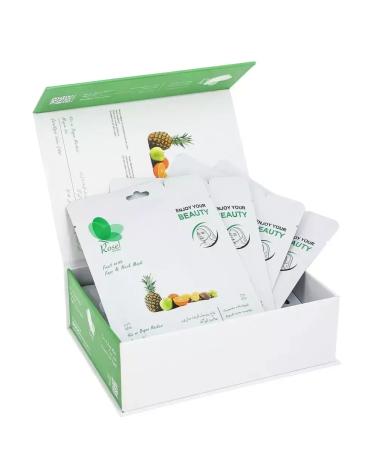 Rosel Cosmetics Fabric face mask fruit 10 pcs - Buy Online on GoSupps.com