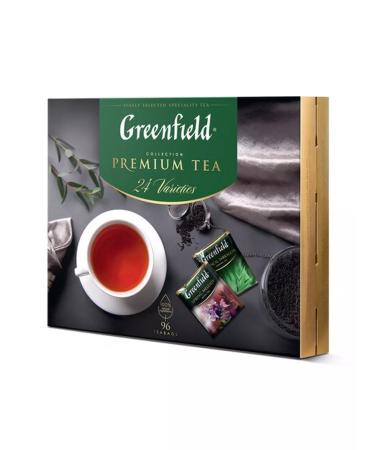 Greenfield Tea "Premium Tea Collecton" ASS 24 tastes in the set 96 UP
