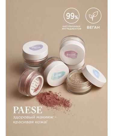 PAESE Mineral tonal face powder matting - tone 104W - Buy Online on GoSupps.com