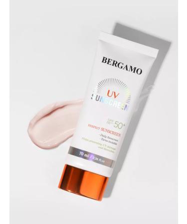 Bergamo Moisturizing sunscreen 70 ml - Buy Online on GoSupps.com