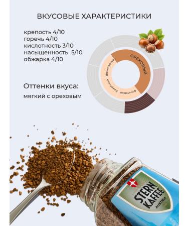 Sternkaffee Soluble sublimated coffee without caffeine 2 banks 100g - Buy Online on GoSupps.com