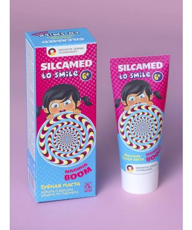 SILCAMED Children's toothpaste 6-12 years 2 pcs - Buy Online on GoSupps.com