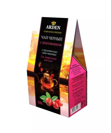 ARDEN Tea for teapots with rose hips in Sasha-packets 100g (8x12.5g)