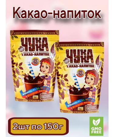 EcoLogic Cocoa-drinking chukka 2 pcs. In 150 g. Soluble with vitamins