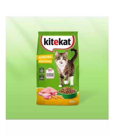 Kitekat Dry food for cats appetizing chicken 800g - Buy Online on GoSupps.com