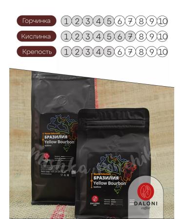 Daloni Coffee Coffee in Arabica grains 100% natural 250 g - Buy Online on GoSupps.com