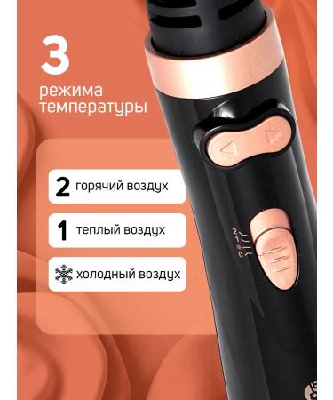 SAKURA Feng brush with rotation SA-4205B 1200W 2 nozzles - Buy Online on GoSupps.com