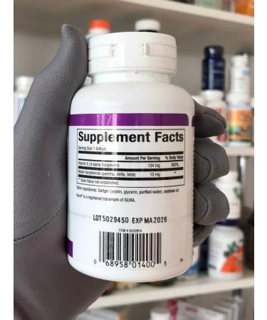 Natural Factors Vitamin E 200m - Buy Online on GoSupps.com