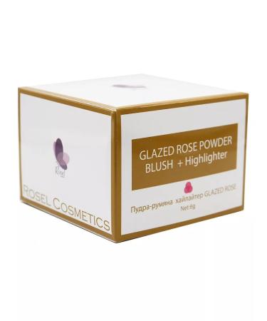Rosel Cosmetics Cream blush highlighter Glazed Rose 6G Barbie color - Buy Online on GoSupps.com