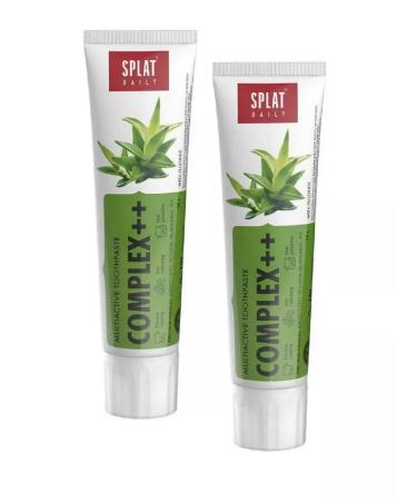 SPLAT Daily Complex ++ 100g 2pcs Toothpaste