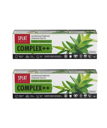 SPLAT Daily Complex ++ 100g 2pcs Toothpaste - Buy Online on GoSupps.com