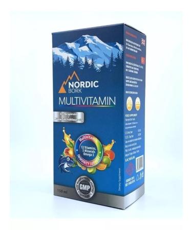 Swiss Multivitamin complex with omega-3 150ML T rkiye - Buy Online on GoSupps.com