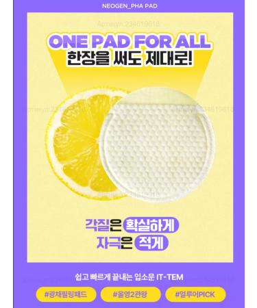 NEOGEN DERMALOGY Lemon Bright Phaze Peeling Lemon Bright Paling Pedes - Buy Online on GoSupps.com