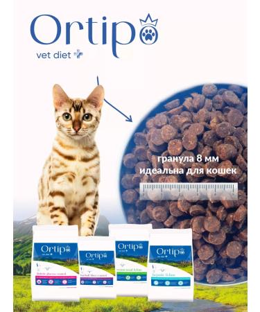 Ortipo Gastrointestinal food for cats GastroinTestinal 1.5kg - Buy Online on GoSupps.com