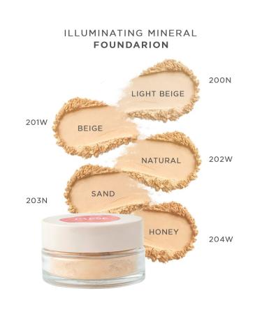 PAESE Mineral tonal powder for the face shining - tone 204W - Buy Online on GoSupps.com