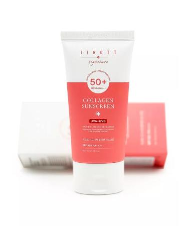 Jigott Sunscreen with collagen Korea - Buy Online on GoSupps.com