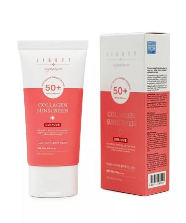 Jigott Sunscreen with collagen Korea - Buy Online on GoSupps.com