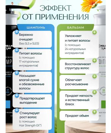 Nollam Lab Salnefantic set for dry hair shampoo and air conditioning - Buy Online on GoSupps.com