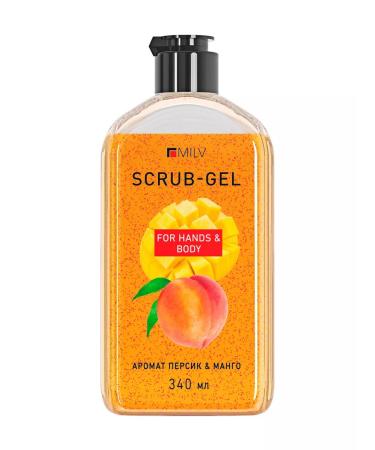 MILV Scrub-gel for the hands and body "Persian and mango". 340 ml