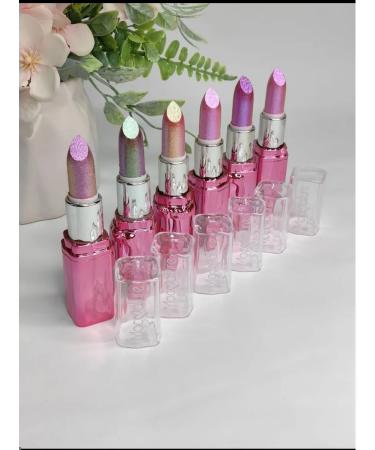Lipstick P Mother -of -pearl lipsticks 8 pcs