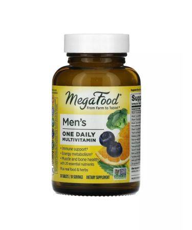 MegaFood Multivitamin complex Men's One Daily 30 tablets
