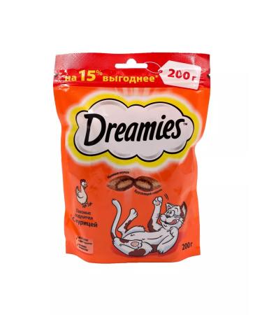 Dreamies goodies for cats with chicken 200 g