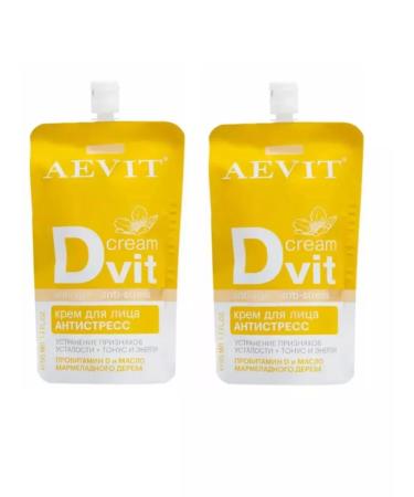 AEVIT Facial cream DVIT Anti-Stress 50 ml 2 pcs