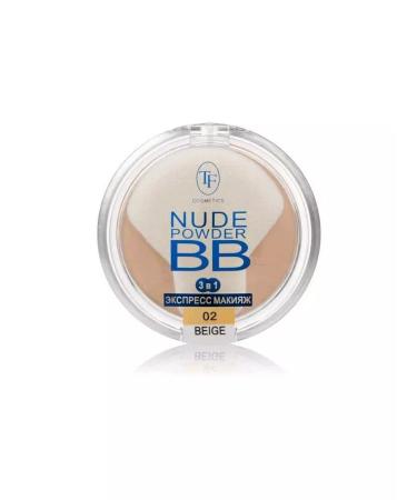 TF Cosmetics Facial powder "Nude BB Powder" Tone 02 CTP 15