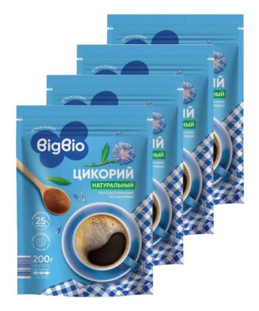 BIGBIO Chicoria natural soluble powdered 200g 4pcs