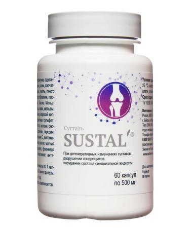 Sustal Freet and ligaments 60 capsules - Buy Online on GoSupps.com