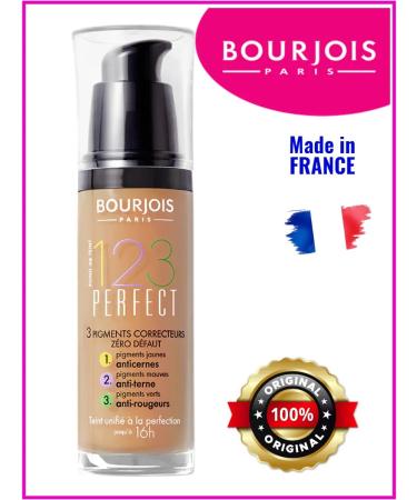 Bourjois Tonal cream 123 Perfect 55 dark beige - Buy Online on GoSupps.com