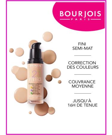 Bourjois Tonal cream 123 Perfect 55 dark beige - Buy Online on GoSupps.com