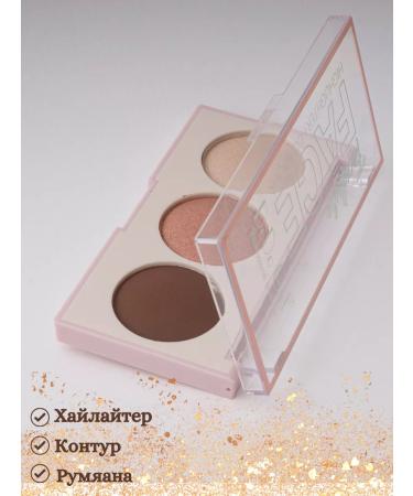 Petro cosmetics Palette Highlighter Contouring - Buy Online on GoSupps.com