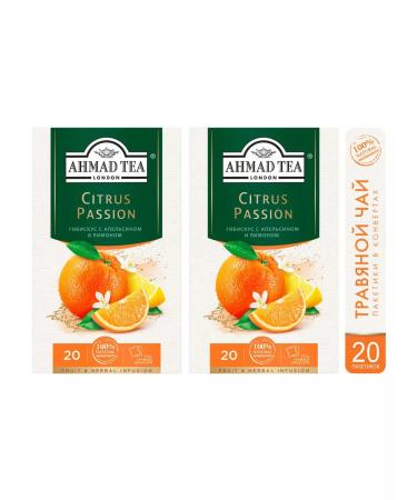 Ahmad Tea Herbal tea "Citrus Passion" hibiscus orange lemon 2pcs