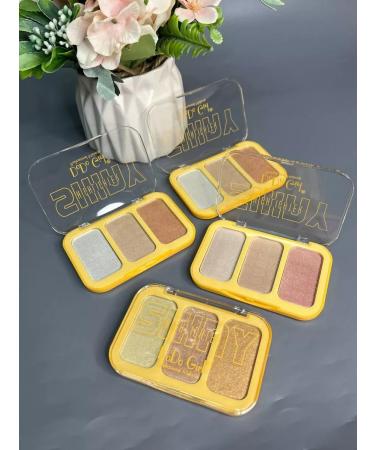 Divi Feature Shadows Dodo Girl Shiny Highlighter - 4 pieces