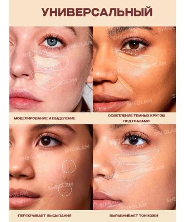 SHEGLAM Consilery Perfect Skin Linen color - Buy Online on GoSupps.com