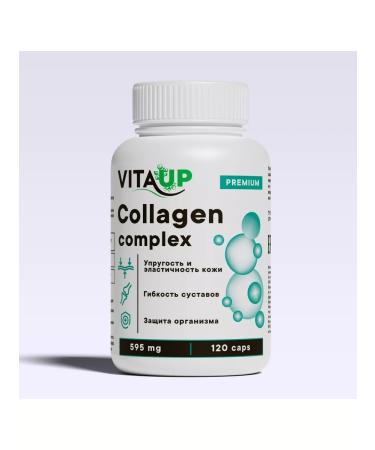 Vita UP Collagen complex "Collagen Complex Capsules" 120 capsules - Buy Online on GoSupps.com