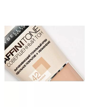 Maybelline New York Original tonal cream Affinitone 42 Dark Beige - Buy Online on GoSupps.com